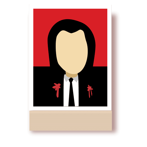 512x512 Pulp Fiction Cartoon Character
