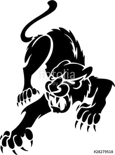 372x500 Puma Clipart Predator