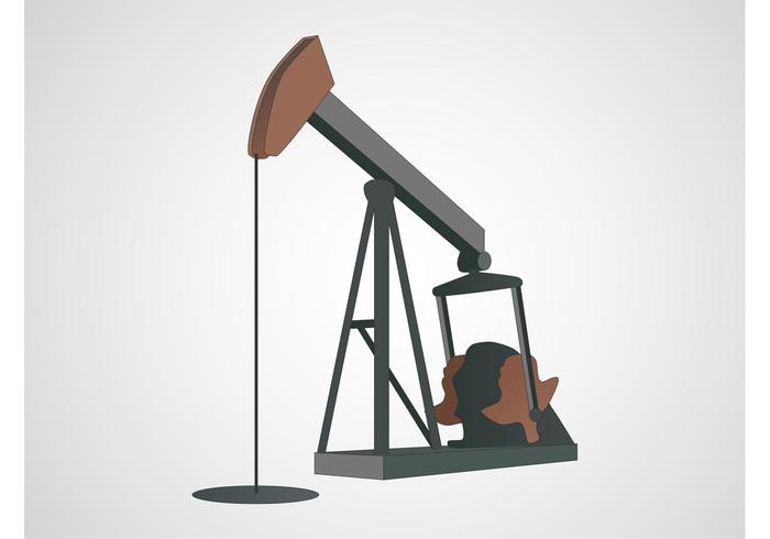 700x490 Pump Jack Free Vector Art