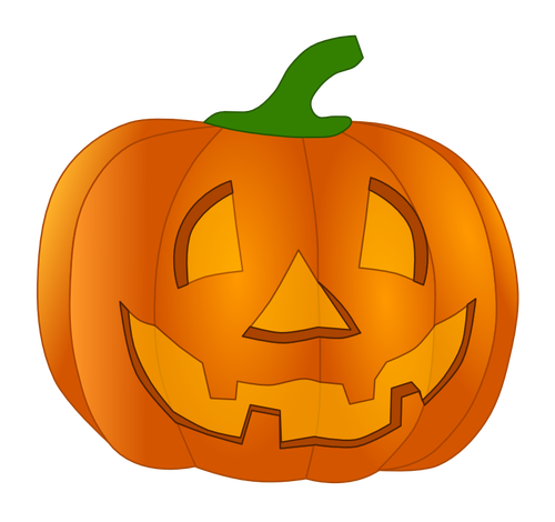 500x470 Orange Smiling Pumpkin Vector Clip Art Public Domain Vectors