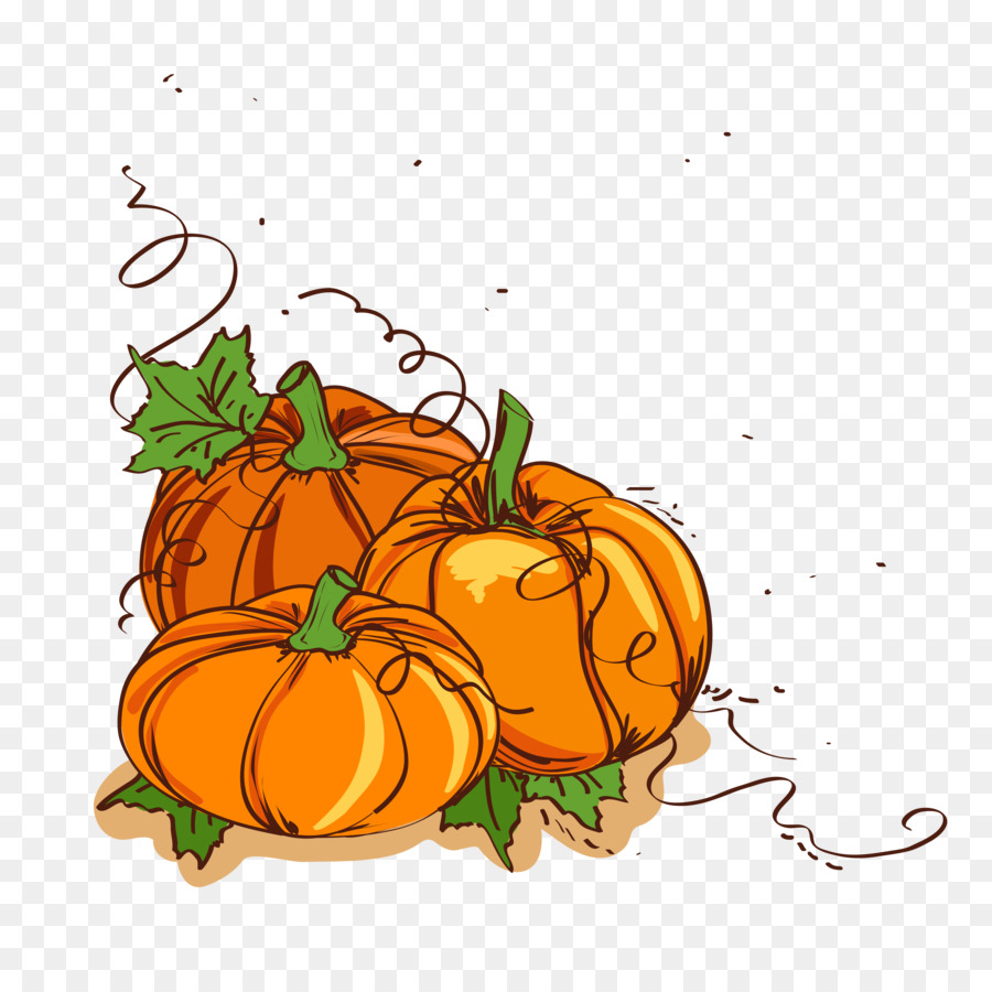 900x900 Thanksgiving Dinner Pumpkin Clip Art