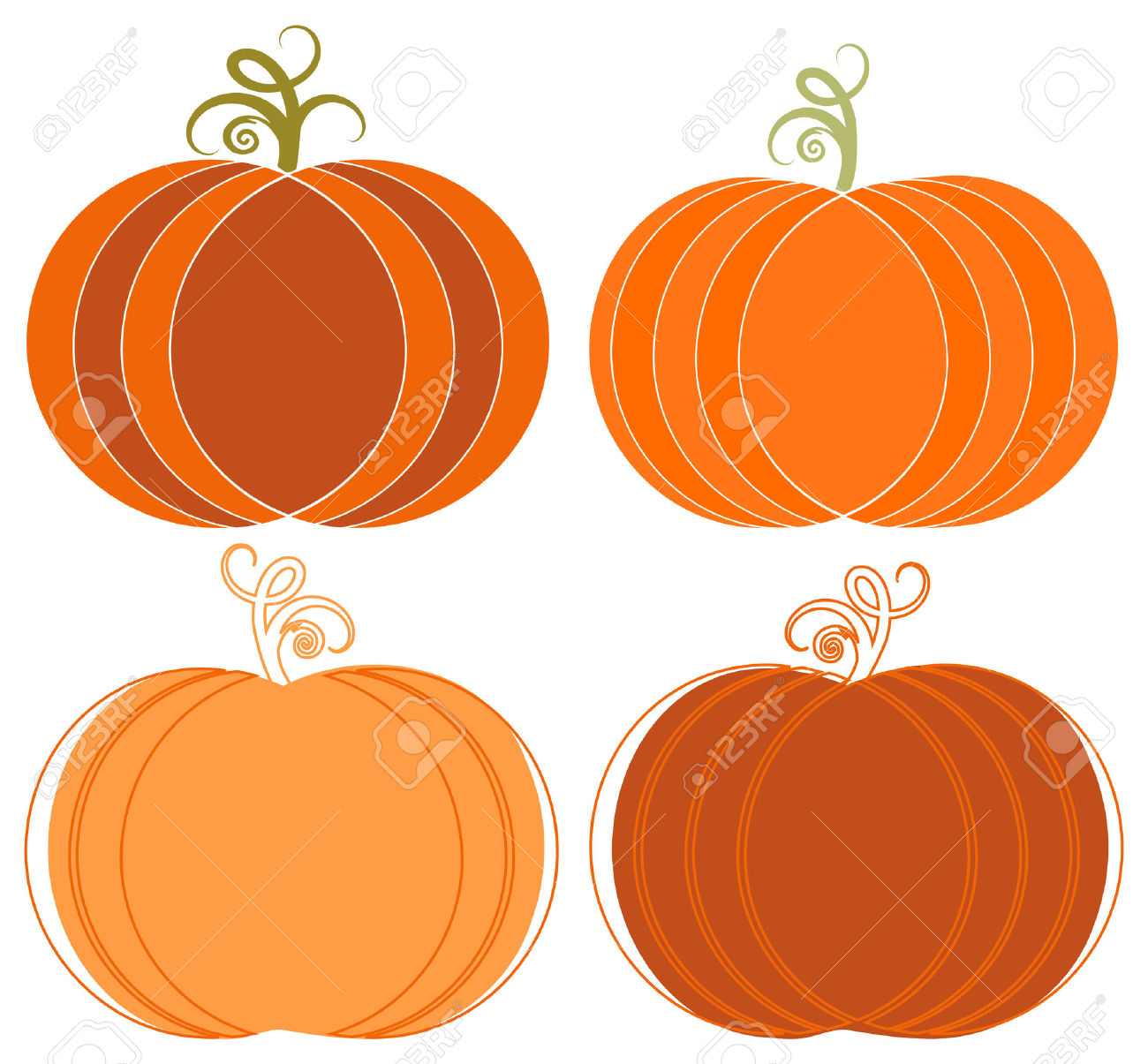 1300x1205 Whimsical Pumpkin Clipart