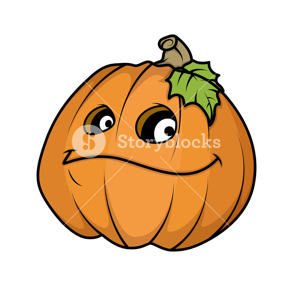 1000x977 Happy Halloween Pumpkin Vector Royalty Free Stock Image