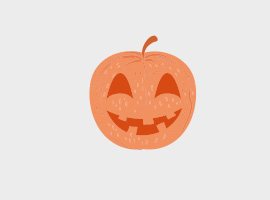 270x200 Free Pumpkin Vector Graphics