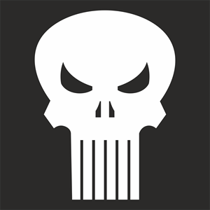 300x300 The Punisher Logo Vector (.cdr) Free Download