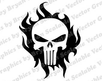 340x270 Punisher Svg Etsy