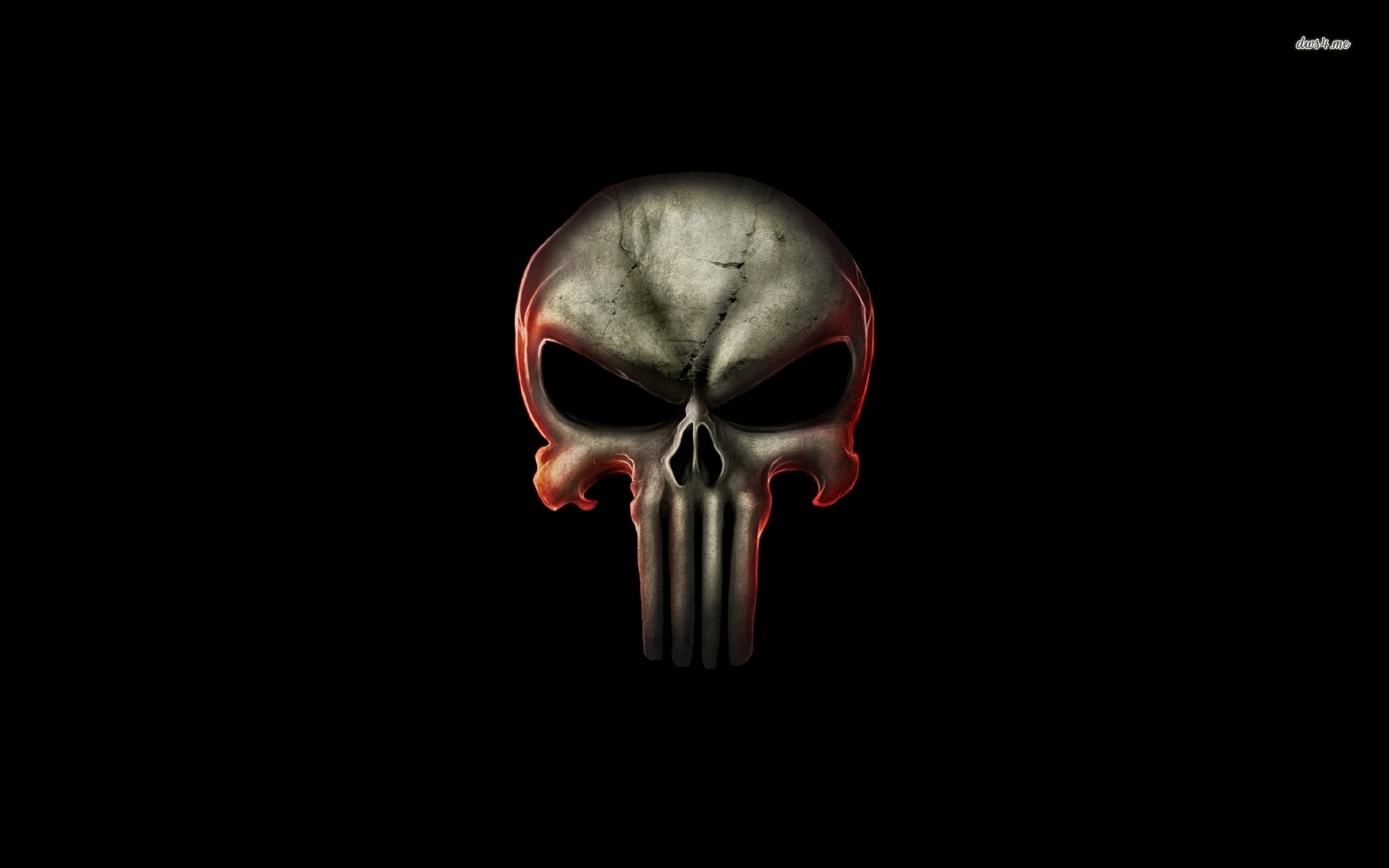 1680x1050 Appealing Punisher Skull Vector Photographs