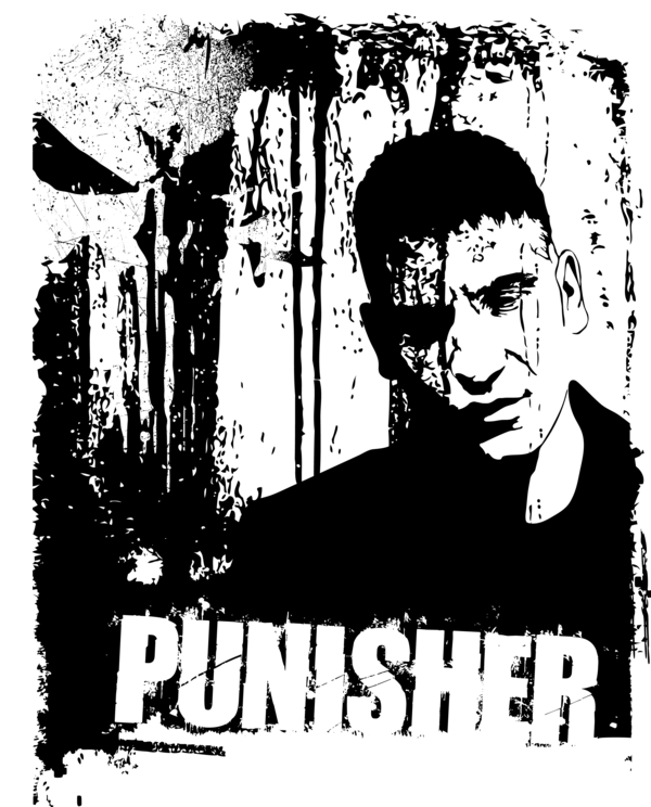 600x744 19 Punisher Vector Silhouette Huge Freebie! Download For