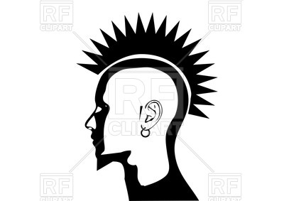 400x283 Iroquois On Head Of Punk