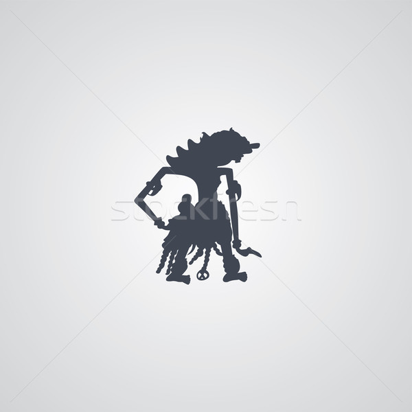 600x600 Indonesia Wayang Puppet Vector Illustration Vector1st ( 7162134