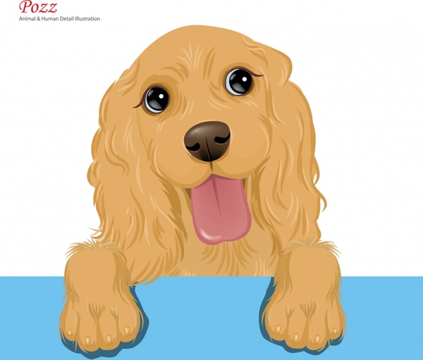 600x512 Puppy Vector Free Vector In Adobe Illustrator Ai ( .ai ) Vector