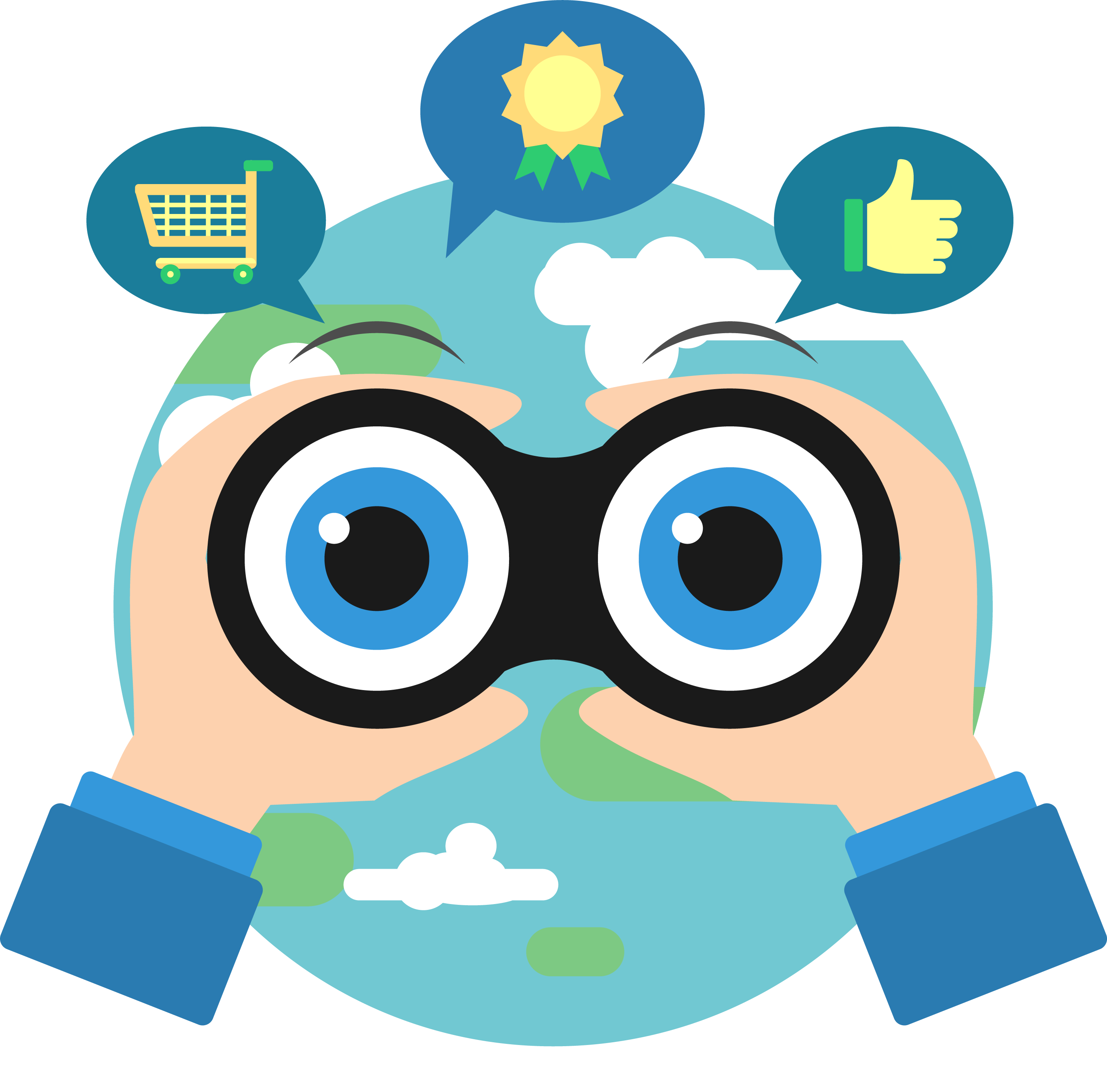 2851x2812 Template Business Service Icon