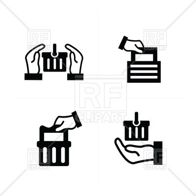 400x400 Shopping Icon Set