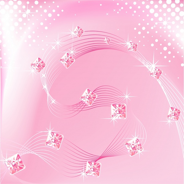 600x599 Pink And Purple Background Vector Dynamic Lines Free Vector In