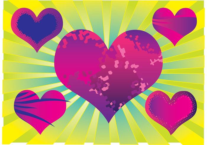 700x490 Purple Heart Vectors