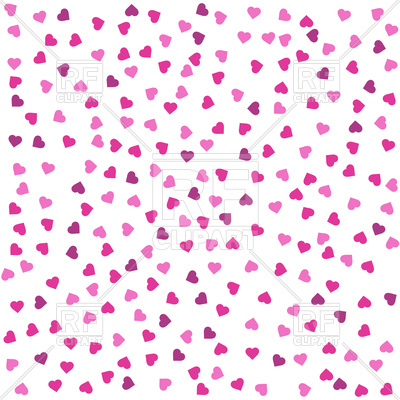 400x400 Seamless Pattern With Pink And Purple Hearts Vector Image Vector