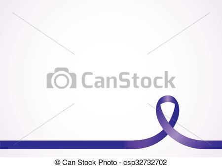 450x338 Purple Ribbon. Purple Ribbon, Background Template With Copy Space