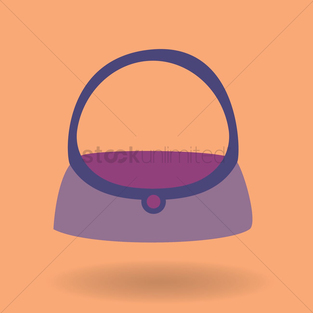 1300x1300 Free Purse Vector Image