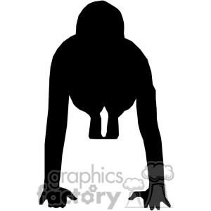 300x300 Push Up Exercise Clipart