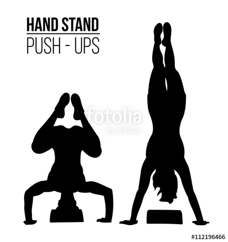 472x500 Handstand Pushups Stock Image And Royalty Free Vector Files On