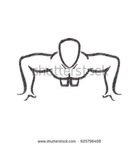 450x470 Collection Of Push Ups Drawing High Quality, Free Cliparts