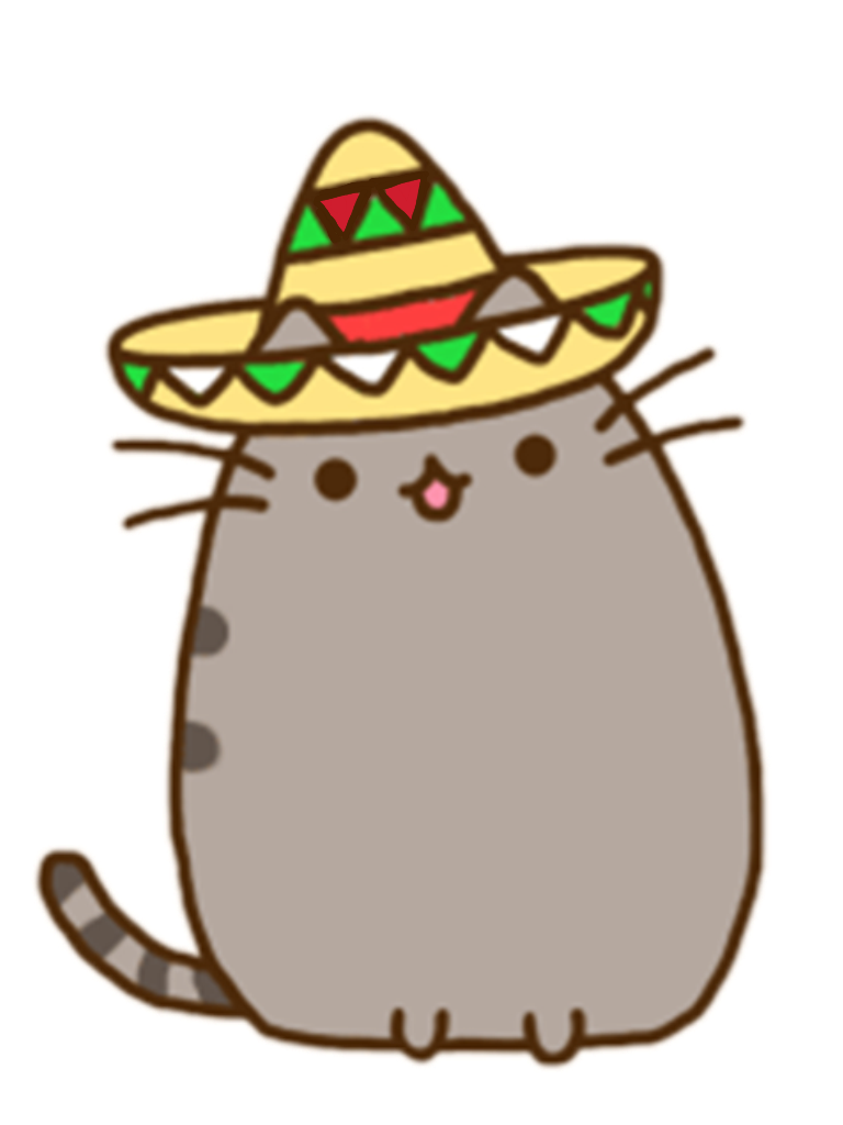 768x1024 Pusheen Mexico Summer Kawaii Cute Cat