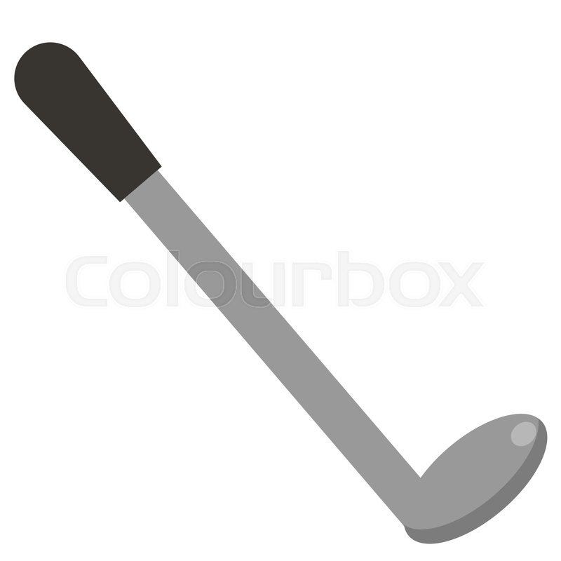 800x800 Golf Club Putter Icon, Vector Illustration Flat Style Design