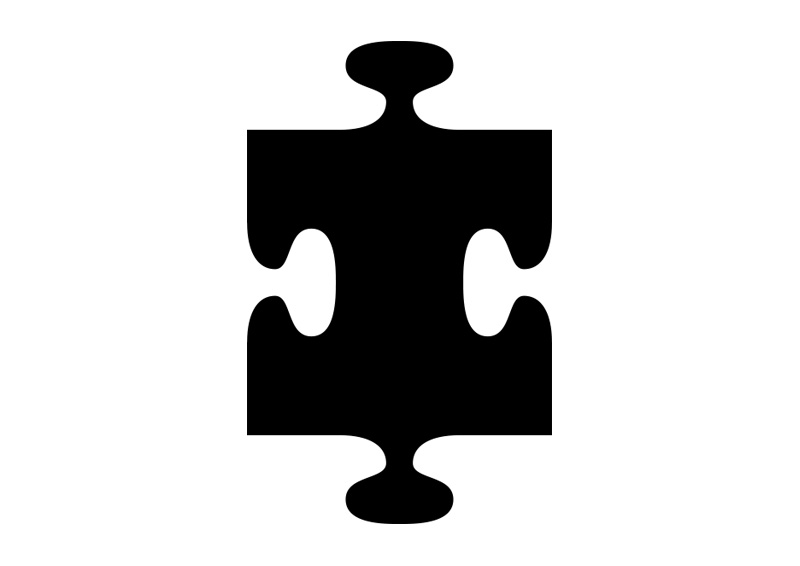 800x566 Puzzle Piece Vector Icon