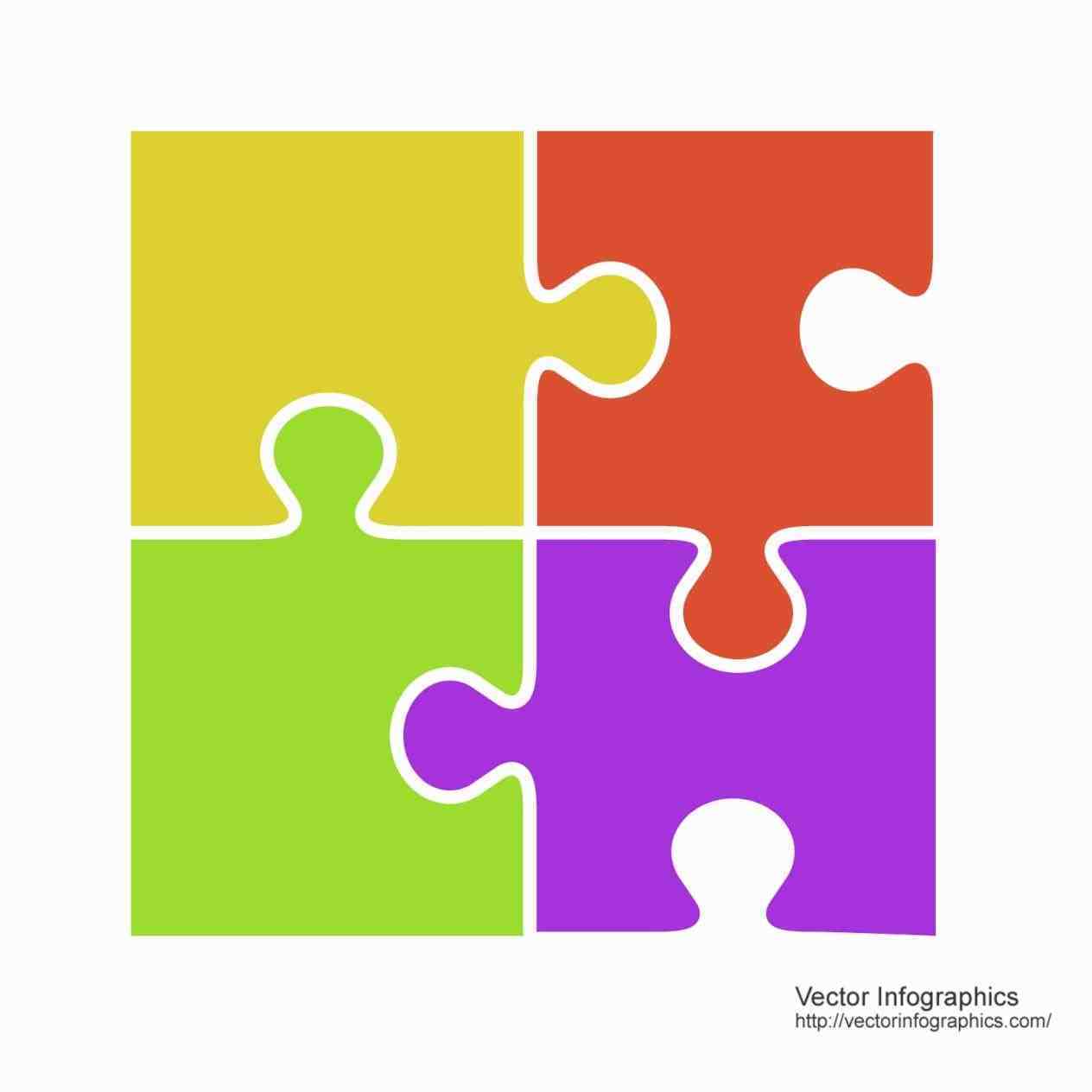 1264x1264 Rhaceeducationcom Powerpoint Jigsaw Puzzle Pieces Vector Template