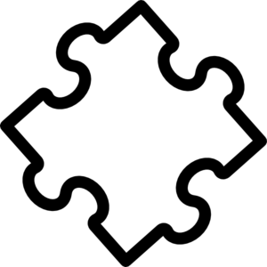 300x300 Vector Puzzle Pieces