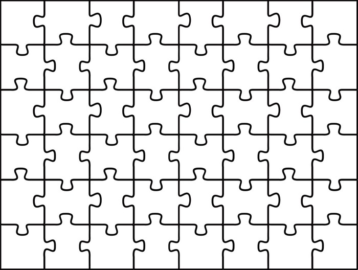 700x528 Puzzle Vector Background Wall Mural We Live To Change