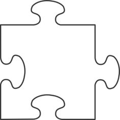 236x236 Large Printable Puzzle Piece Art Education