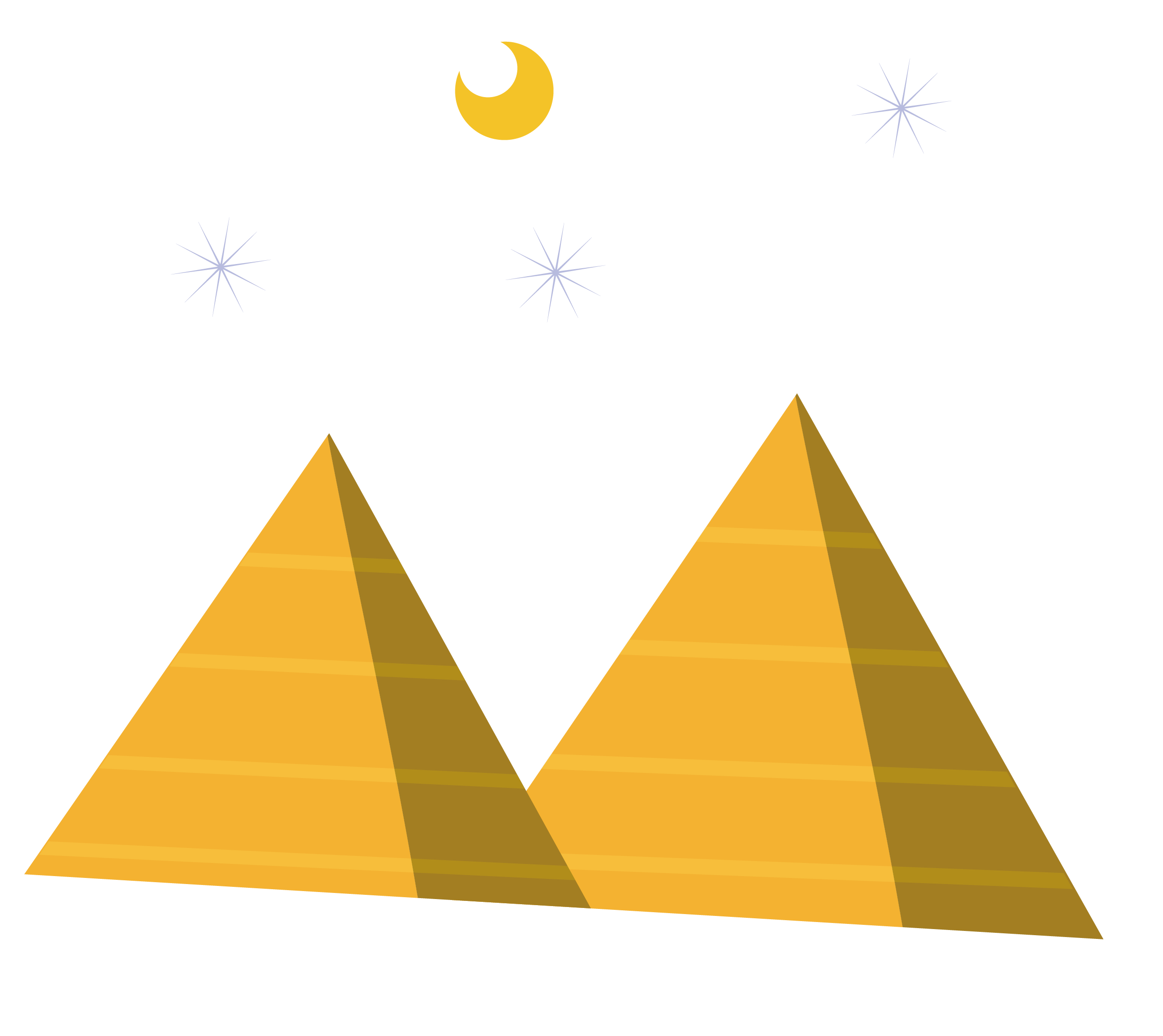 2480x2209 Egyptian Pyramids Clip Art