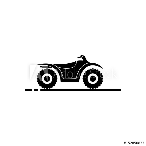 500x500 Quad Bike Vector Icon