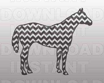 340x270 Vector Quarter Horse Etsy