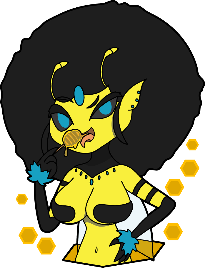 697x912 Gift Art Queen Bee By Sageroot
