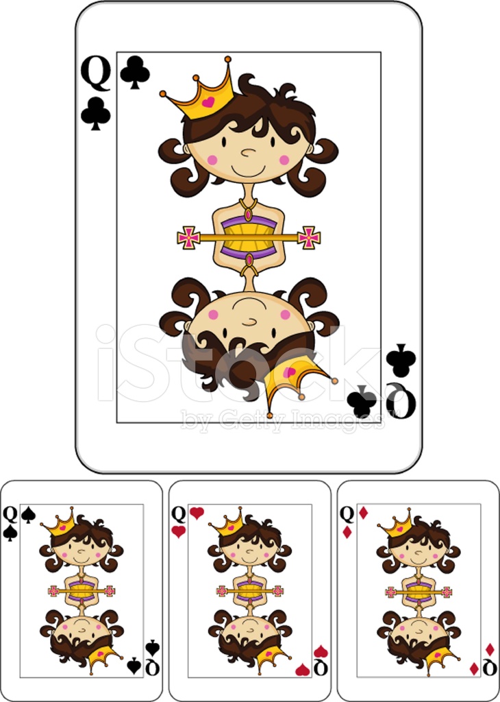 Queen Card Vector at GetDrawings | Free download