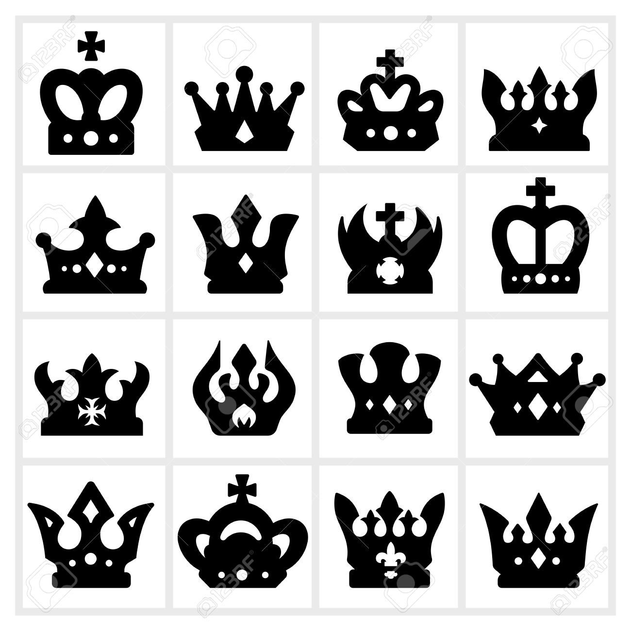 1300x1300 Crowns Clipart Free Download