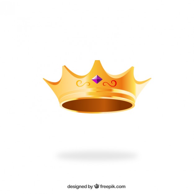 626x626 Golden Queen Crown Vector Free Download