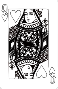 195x300 Queen Of Hearts Coloring