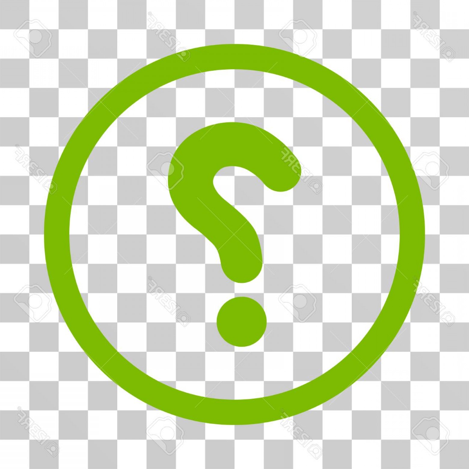 1560x1560 Photostock Illustration Question Rounded Icon Vector Illustration