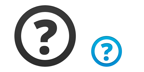 600x300 Question Icon Vector Psd Psd Icons