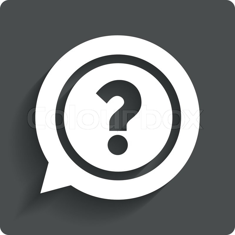 800x800 Question Mark Icon Vector