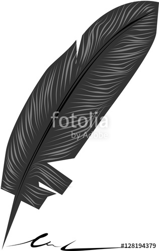 316x500 Feather Quill Pen Vector Illustration Stock Image And Royalty
