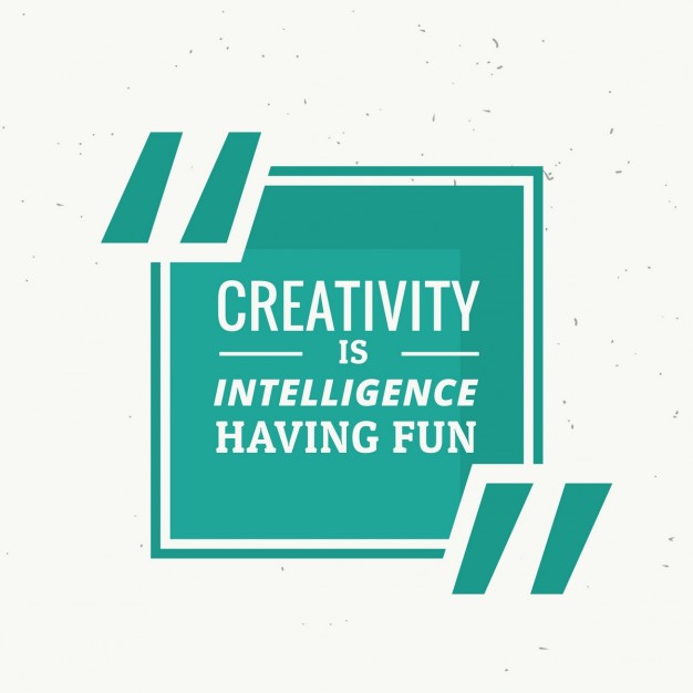 626x626 Blue Square With An Inspiring Quote Vector Free Download