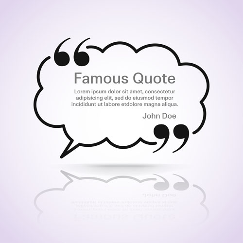 500x500 Text Frames For Quote Vector 16 Free Download