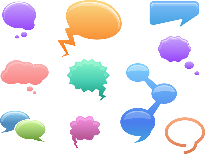 800x601 Qvector Dialogue Bubble Sign
