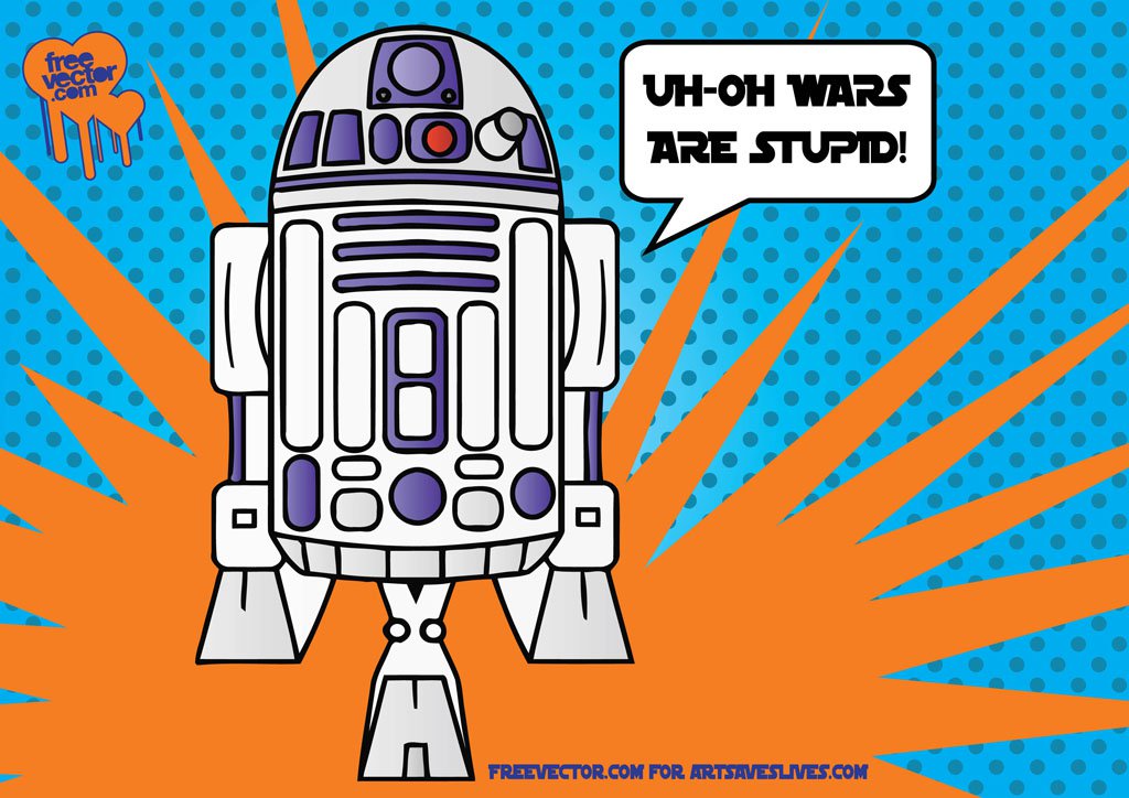 1024x724 R2 D2 Vector Vector Art Amp Graphics