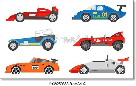 560x355 Free Art Print Of Retro Sport Car Vector. Race Retro Sport Car