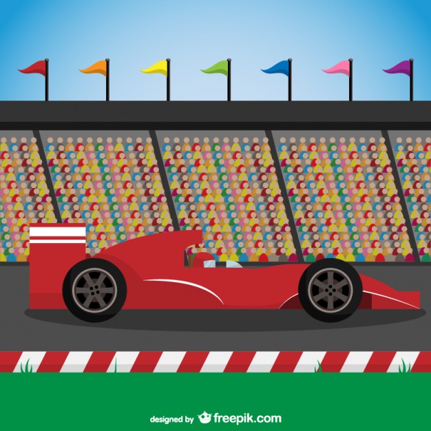 626x626 Red Racing Car Vector Vector Free Download
